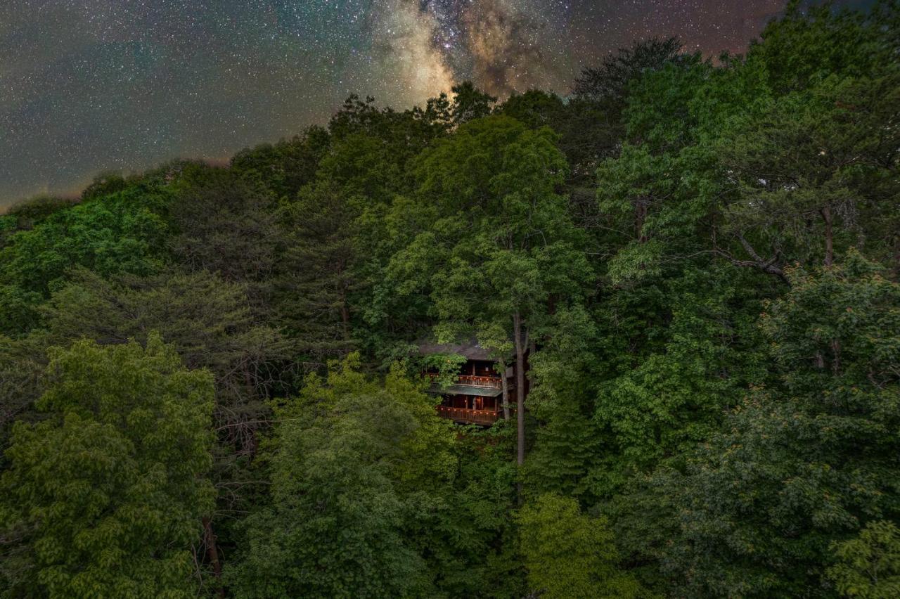 Secluded Sunrise Ridge-10 Min From Blue Ridge, King Beds, Hot Tub, 2 Porches, Fireplace Wood Burning, Mountain View, Cozy Экстерьер фото